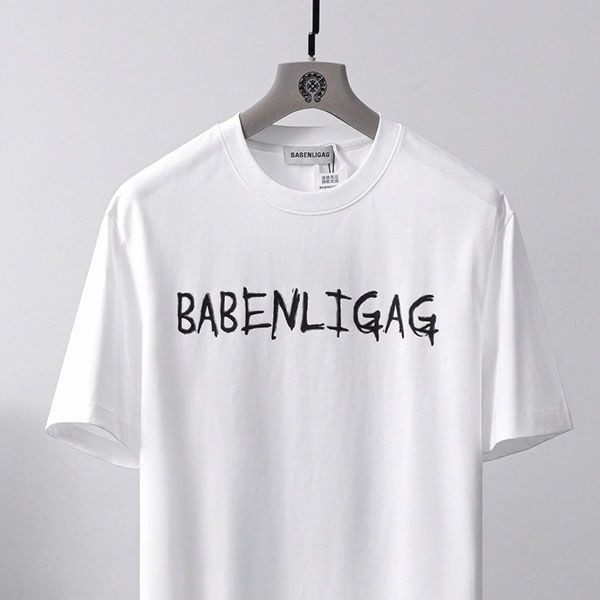 n級品 おすすめバレンシアガ メンズ LOGO ミディアムフィット Tシャツ スーパーコピー bac71279